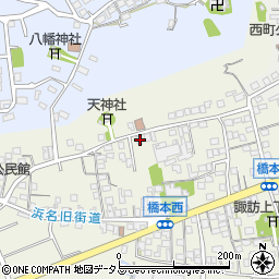 静岡県湖西市新居町浜名1229周辺の地図