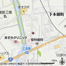 益田日本語学院周辺の地図