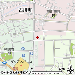 静岡県浜松市中央区古川町368周辺の地図