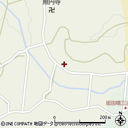 広島県三次市三和町下板木621周辺の地図