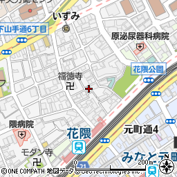 株式会社阪本呉服店周辺の地図