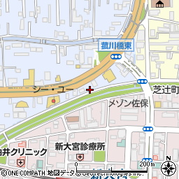 有限会社福田麿寿美建築設計室周辺の地図