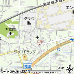 静岡県浜松市中央区篠原町1137周辺の地図