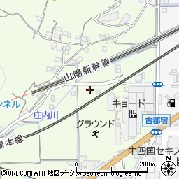 岡山県岡山市東区宍甘388周辺の地図