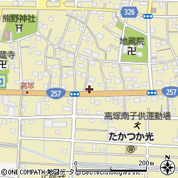 静岡県浜松市中央区高塚町4596周辺の地図