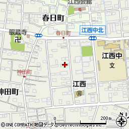 静岡県浜松市中央区神田町199周辺の地図