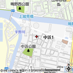 菊水温泉周辺の地図