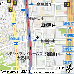 デンネット周辺の地図