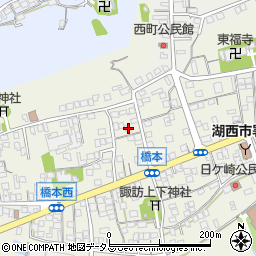 静岡県湖西市新居町浜名934周辺の地図