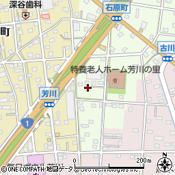 静岡県浜松市中央区石原町747周辺の地図