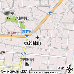 静岡県浜松市中央区東若林町1278周辺の地図