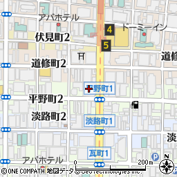 公証役場平野町役場周辺の地図