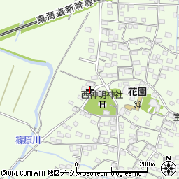 静岡県浜松市中央区篠原町9319周辺の地図