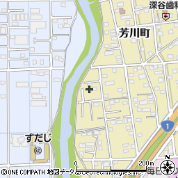 静岡県浜松市中央区芳川町865周辺の地図