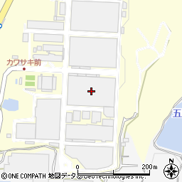 川崎重工業　西神戸工場周辺の地図