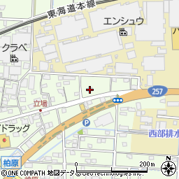 静岡県浜松市中央区篠原町1119周辺の地図