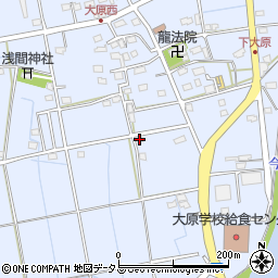 静岡県磐田市大原2832周辺の地図