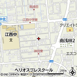 静岡県浜松市中央区神田町32周辺の地図