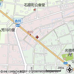 静岡県浜松市中央区古川町82周辺の地図