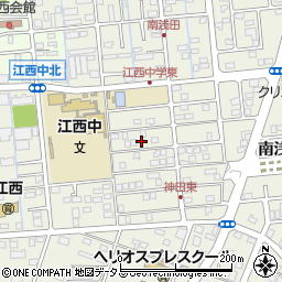 静岡県浜松市中央区神田町82周辺の地図