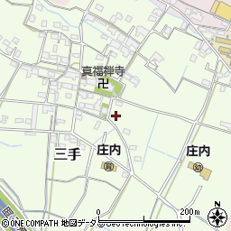 岡山県岡山市北区三手282-3周辺の地図