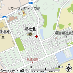 岡山県総社市泉1-87周辺の地図