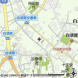 静岡県湖西市白須賀3768周辺の地図