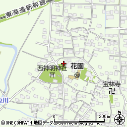 静岡県浜松市中央区篠原町9313周辺の地図
