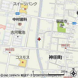 静岡県浜松市中央区神田町994周辺の地図