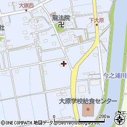 静岡県磐田市大原2848周辺の地図