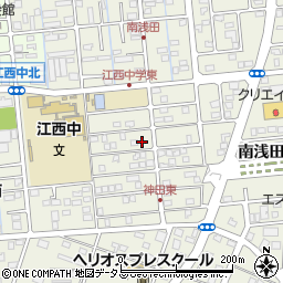 静岡県浜松市中央区神田町79周辺の地図