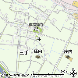 岡山県岡山市北区三手282周辺の地図