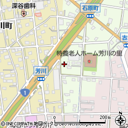静岡県浜松市中央区石原町761周辺の地図