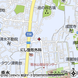 三重県津市垂水2670-231周辺の地図