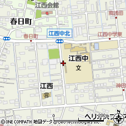 静岡県浜松市中央区神田町118周辺の地図