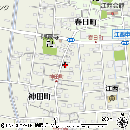 静岡県浜松市中央区神田町692周辺の地図