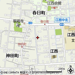 静岡県浜松市中央区神田町218周辺の地図