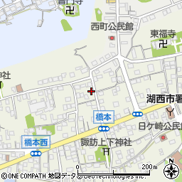 静岡県湖西市新居町浜名932周辺の地図