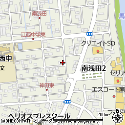 静岡県浜松市中央区神田町27周辺の地図