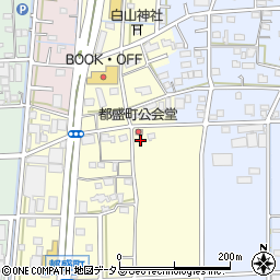 静岡県浜松市中央区都盛町72周辺の地図