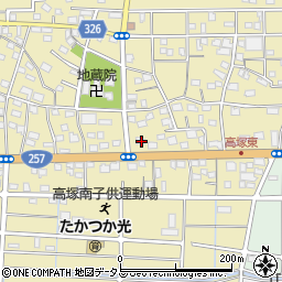 静岡県浜松市中央区高塚町4468周辺の地図