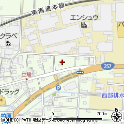 静岡県浜松市中央区篠原町1118周辺の地図