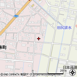 静岡県浜松市中央区東若林町1434周辺の地図