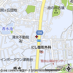 三重県津市垂水2670-9周辺の地図