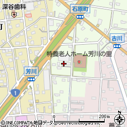 静岡県浜松市中央区石原町748周辺の地図