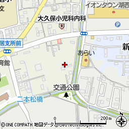 静岡県湖西市新居町浜名162周辺の地図