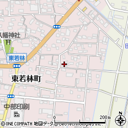 静岡県浜松市中央区東若林町1420周辺の地図