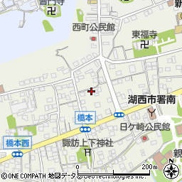 静岡県湖西市新居町浜名815周辺の地図