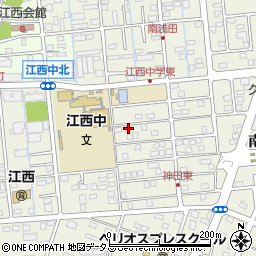 静岡県浜松市中央区神田町70周辺の地図