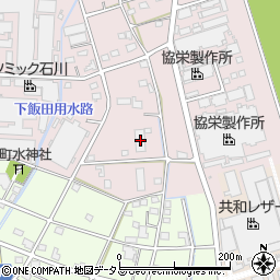 静岡県浜松市中央区金折町807周辺の地図